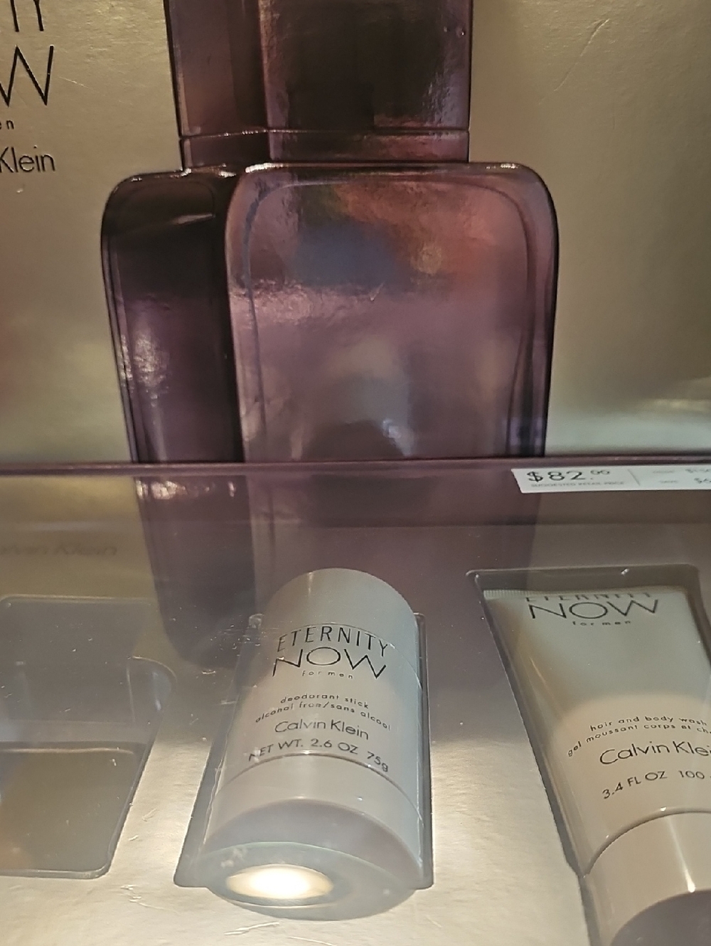 Calvin Klein NWT Eternity Now Set - Deodorant Stick & Hair/Body Wash